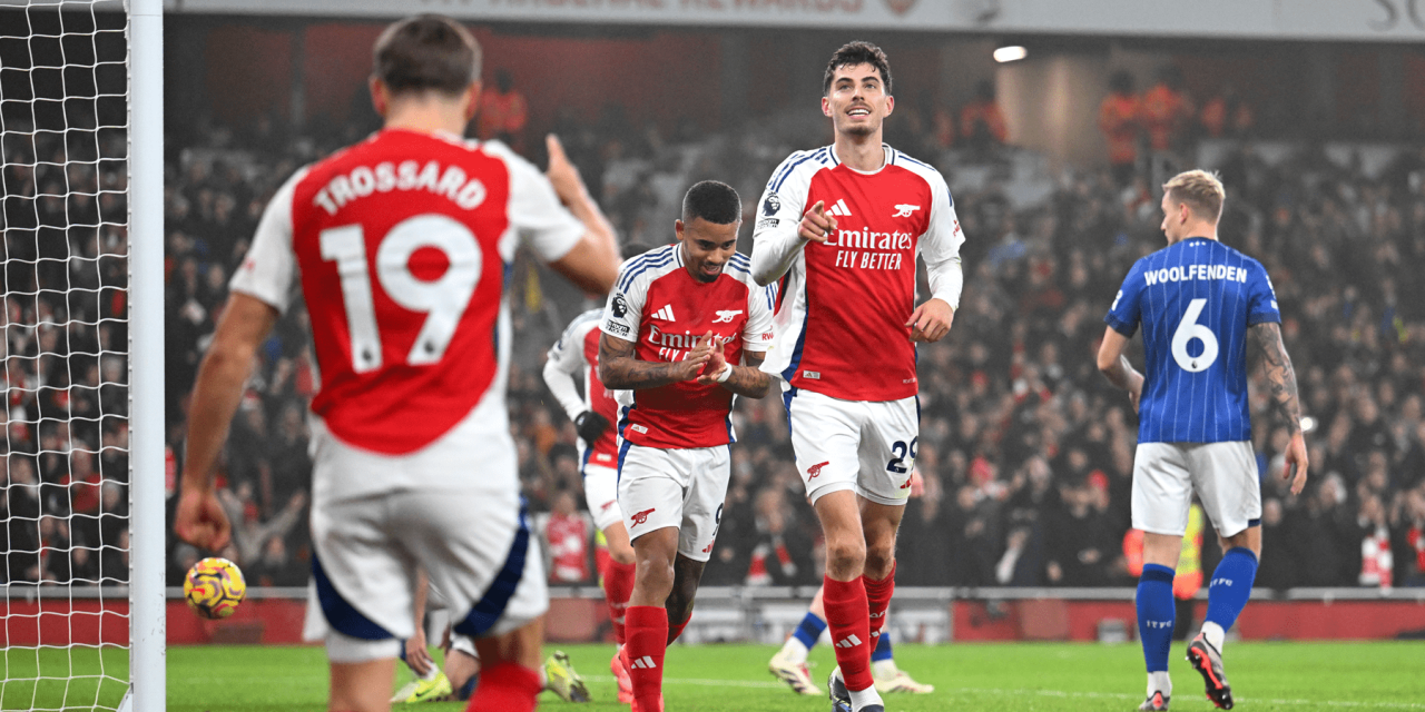 Arsenal 1 - 0 Ipswich Town - Match Report